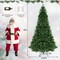 8ft Hinged Artificial Christmas Tree with 880 Warm White LED Lights